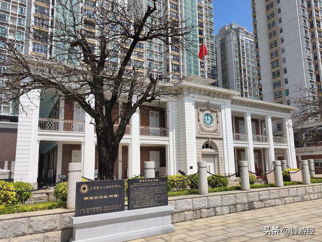 潮海关钟楼旧址，有关经济命脉的重要部门，竟被洋人掌控近百年