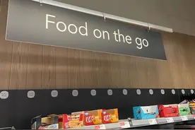 货架上“Food on the go”什么意思？​网友们吵翻天了图片