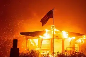 美国洛杉矶山火失控，我国做出三点表态，美国不高兴了，不简单图片