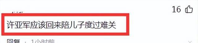 何晴葬礼现场，24岁儿子手捧骨灰和遗像，前夫许亚军缺席
