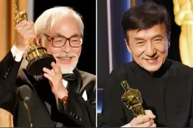 亚洲四位奥斯卡终身成就奖，看完其他三位，就知道成龙的含金量了图片