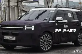 新车 | 或2025年发布/中型SUV，全新现代胜达PHEV谍照曝光图片