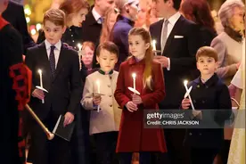 “威尔士三宝”新照！乔治夏洛特都长高，小路易帅气乖巧图片