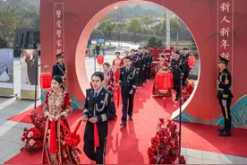 这场警营婚礼太有排面了！图片