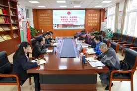 青岛市教科院到海山学校开展高三教学工作专项调研图片