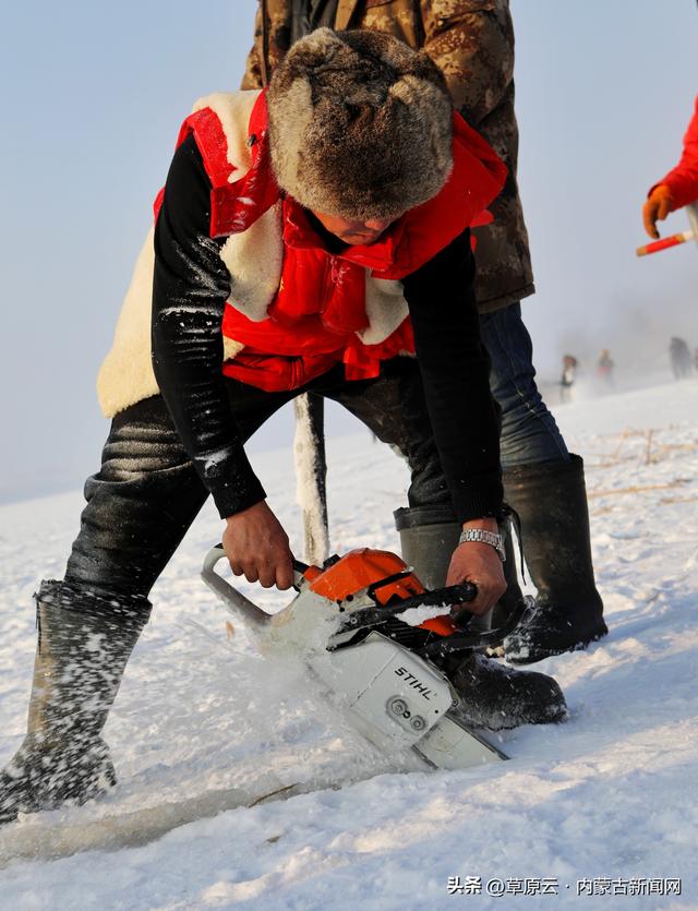 采头冰喽！呼和浩特欢乐冰雪节冰建启动