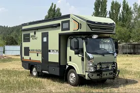 一天发20度电的房车，11月29亮相成都房车展，用电不花一分钱图片