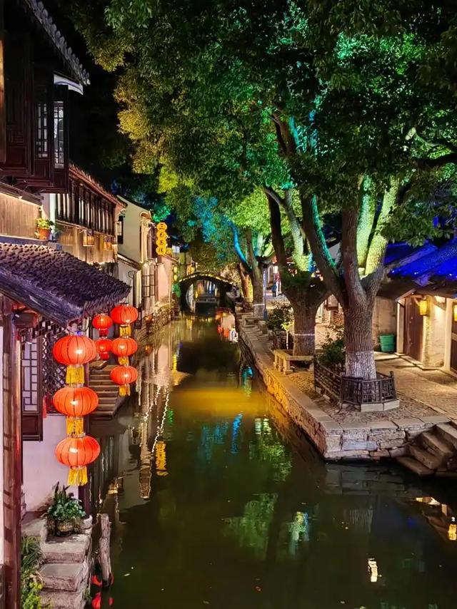 中国十大最美水乡古城古镇夜景