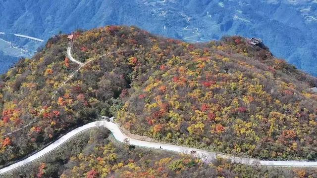 龙头山秋韵：层林尽染的摄影秘境