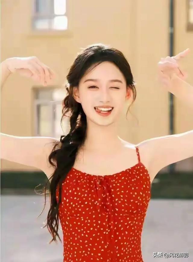 江苏姑娘马梅芷，美貌征服北电校园，这才是校花天花板模样