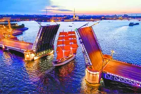 圣彼得堡的桥有自己的开启时间表图片