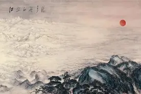 艺法鉴赏｜国庆特辑国画《江山如此多娇》-傅抱石、关山月图片