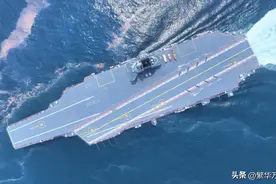 60多架舰载机，中国福建舰，追赶美国福特级，到底有多强悍？图片