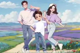 亲子头像 | 一家三口四口五口六口全家福头像图片