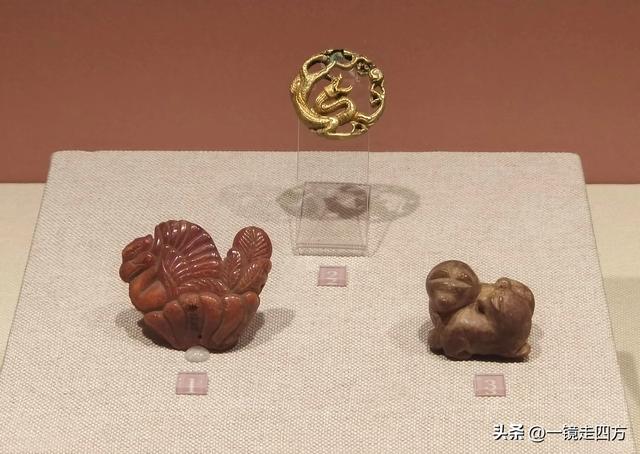 在辽宁省博物馆新馆的一楼特展区，能集中看到不少这里的镇馆之宝