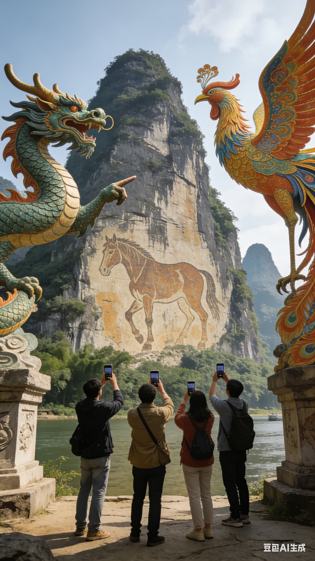 无双道龙赵小荣游记《 一笔祥龙行天下 》（一五0）漓江