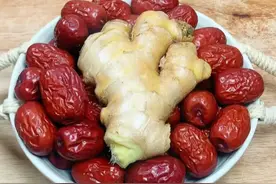 生姜加红枣，解决了很多人的大烦恼，冬天再也不怕冷了，真实用。图片