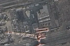 外媒以卫星图片为凭证，称中国建004型核动力航母，26年就能下水图片