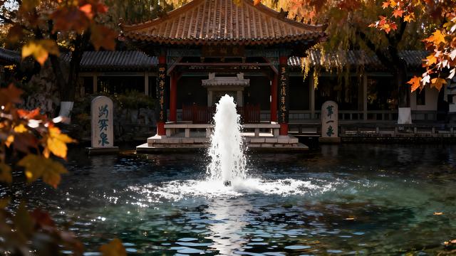 趵突泉头枫燃赤，灵岩寺畔杏堆金 —— 济南秋日行吟录