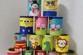 喝完的奶粉罐，先不要扔，这样简单一做，秒变为宝，好看又实用！图片