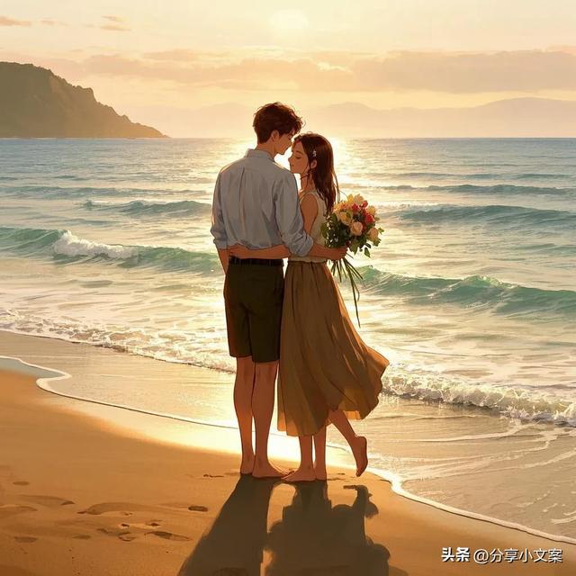 温柔微甜情话|一起去散散步吧,清风挽发,我挽你