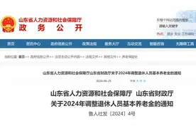 山东省2024年养老金上涨方案公布，变化之大令人意外！图片