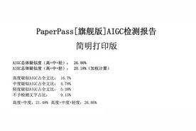 论文ai率是什么意思图片