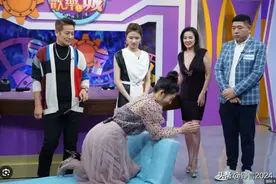 台网友酸徐乃麟：在岛内横行霸道欺负人，到大陆乖乖被泼水无怨言图片