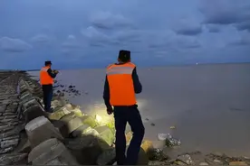 海陆联动！浦东海警全力搜寻南汇新城海滩走失女童图片
