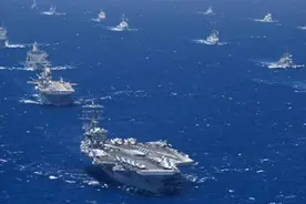 美国牵头29国，40艘战舰炮筒对准中国？美国还不知自己后院失火图片