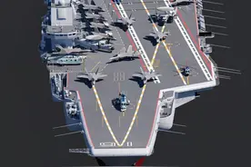 官宣，比福建舰更早，歼35或已在辽宁舰完成滑跃首飞图片