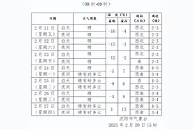 再冷三天！下周沈阳气温大回升！最新天气预报图片