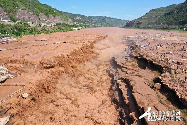 【视觉临汾】黄河壶口瀑布景区洪峰过后开放迎客