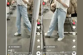 女子分享服装店的镜子下自己判若两人，网友：难怪买回家就变丑了图片