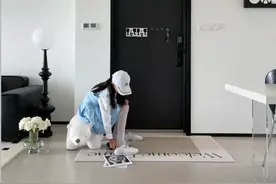 无门厅的一马平川户型，鞋柜竟然能这样巧妙设计！图片