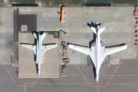 图22M轰炸机有多大？与图160同框才明白，为何不能称战略轰炸机图片