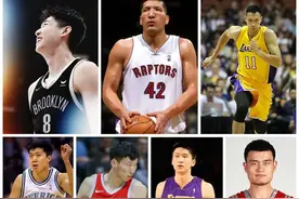 除了姚明、易建联，看看中国7位征战NBA的球员都有什么成绩？图片