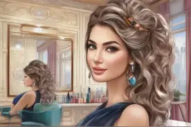 微故事：发廊理发图片