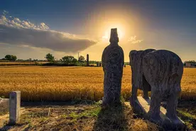 北宋皇陵为啥远隔数百里葬在巩义？赵匡胤永昌陵只剩石像生和土堆图片