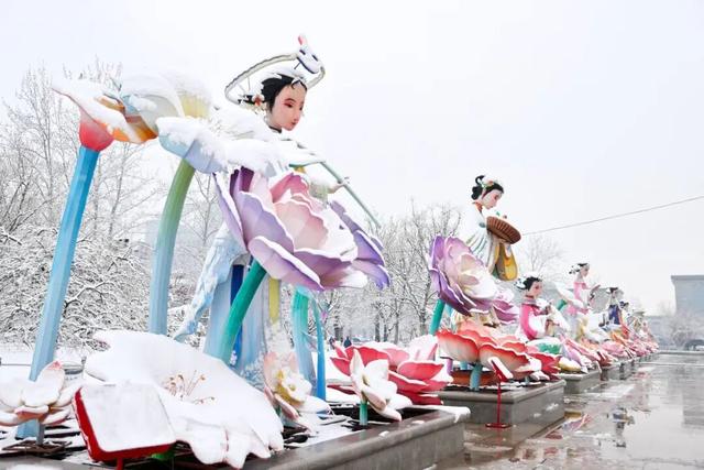 西青雪景限定！古镇换上新装扮～