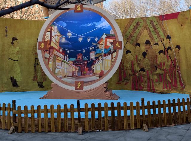 沈阳碧塘灯会，一片大唐的清风徐徐拂来