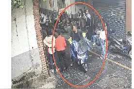 桂林一市民买酱油路过馄饨店，用海姆立克急救法救了一条人命图片