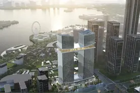 苏州湖东双子楼，即将开工！图片