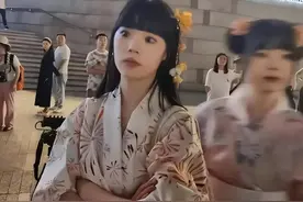 结局来了！重庆江边两美女穿和服，跳日本舞惹众怒，结局舒服！图片