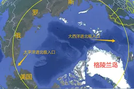 美国为何一定要格陵兰岛？从这个地图角度，一眼就看出真相图片