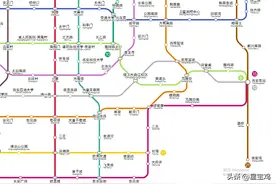 西安地铁线路规划之各大火车站高铁站的接驳线图片