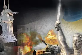 俄乌战火中消逝的文化图腾，百年地标竟成政治炮灰？｜凤凰聚焦图片