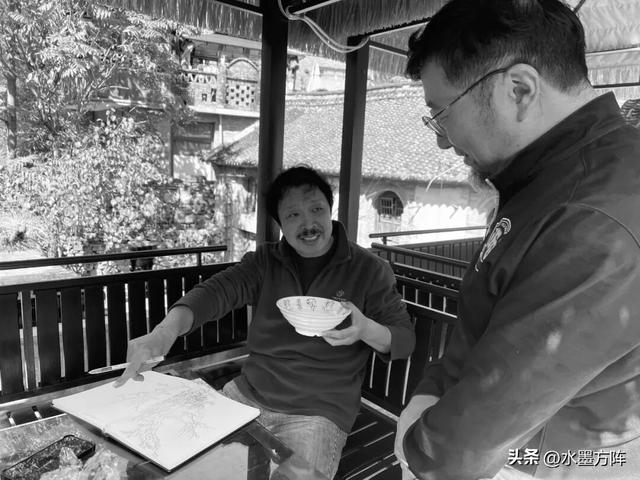 “自然观”名家采风与北京方阵艺术太行山写生基地挂牌