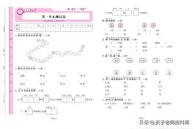2024春1下语文单元+期末测试卷（含答案）图片