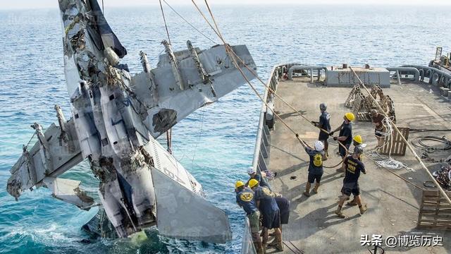 美飞机在南海出事后，发现一个惊人事实，一切都被解放军全程目睹